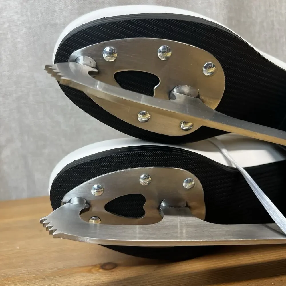 American Athletic Tricot-lined Women's Ice Skates Sz 6 Lightly Used EU 36-37